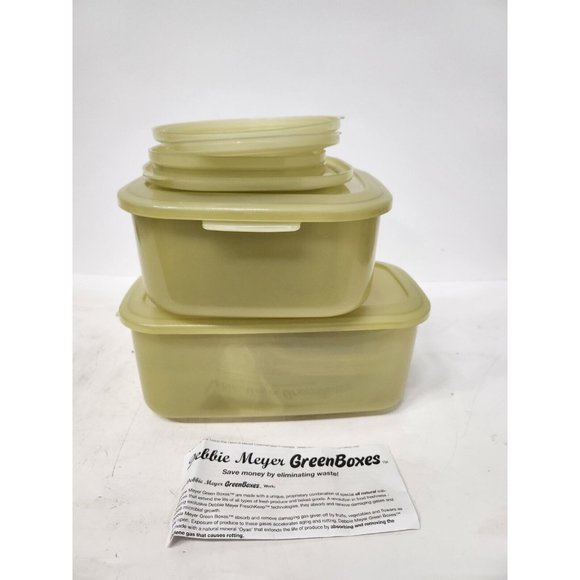 DEBBIE MEYER Kitchen Debbie Meyer Green Boxes Set Various Sizes